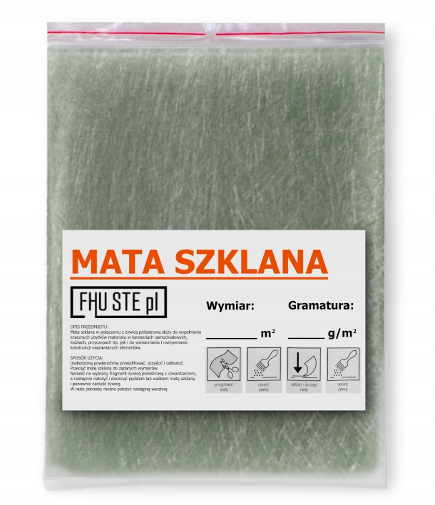 

Mata Szklana 150g 1m2