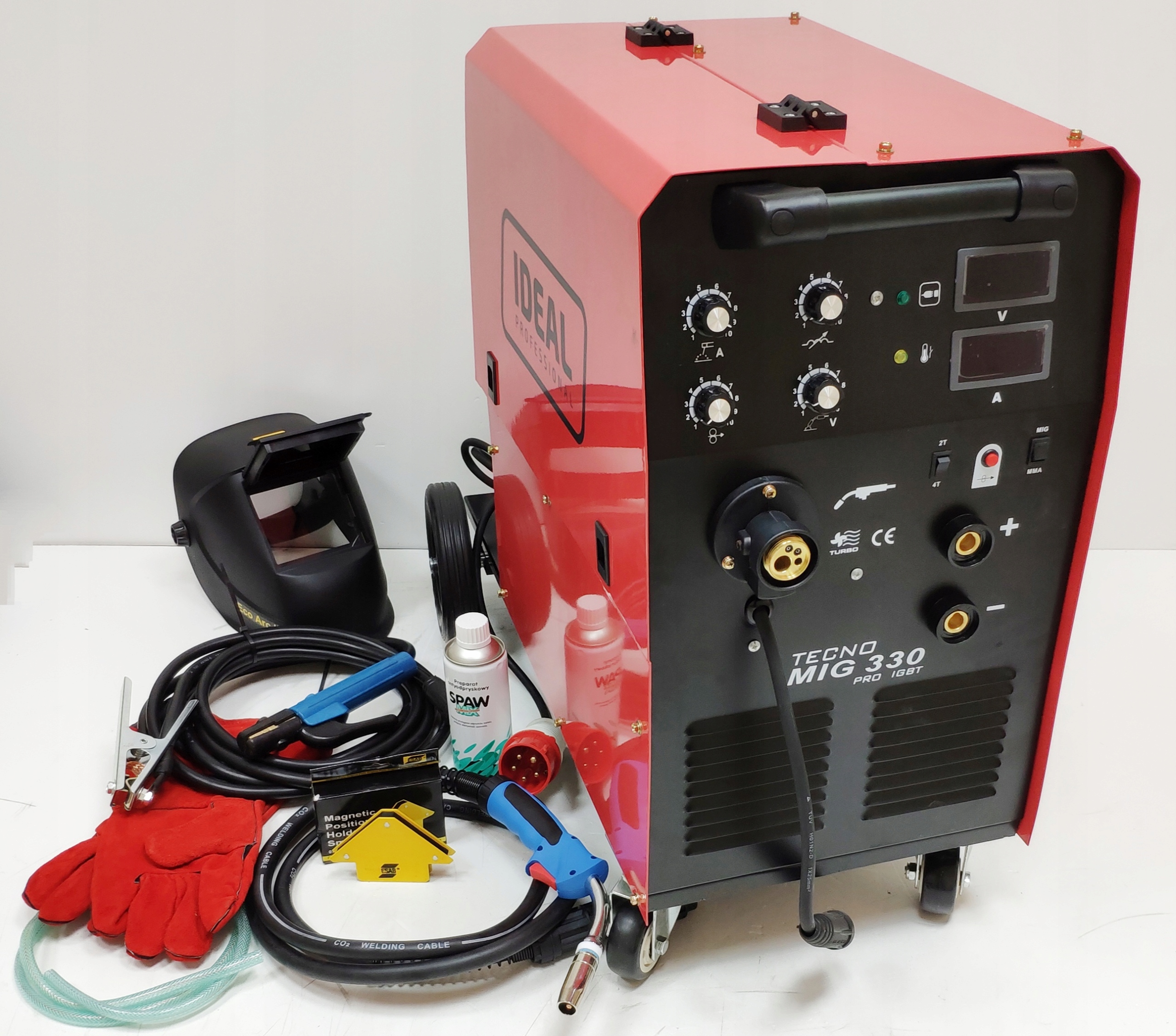 Spawarka MIGOMAT MIG 330 4R IGBT MMA tecno ideal