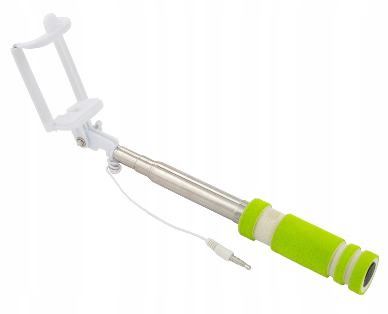

Monopod do selfie przewodowy mini zielony