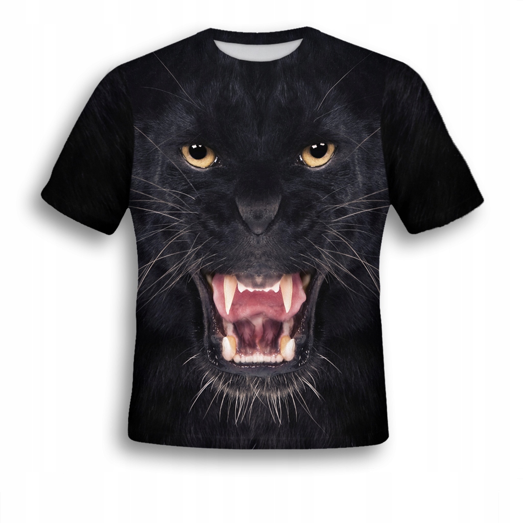 

Koszulka Fulprint Czarna Puma XXL Yoga T-shirty
