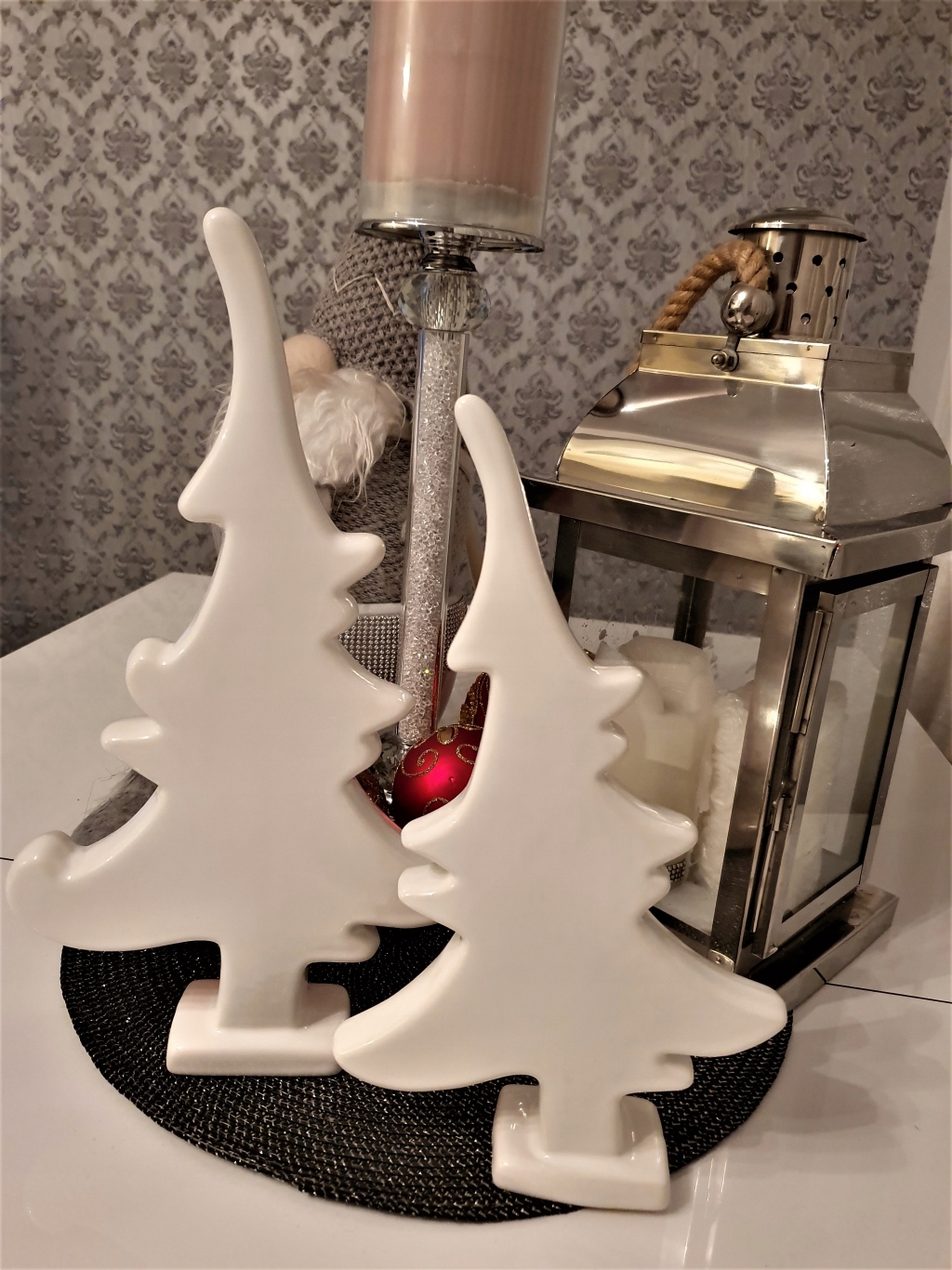 OZDOBA ŚWIĄTECZNA CHOINKA DESIGN PŁASKA - większa Efekty nie dotyczy