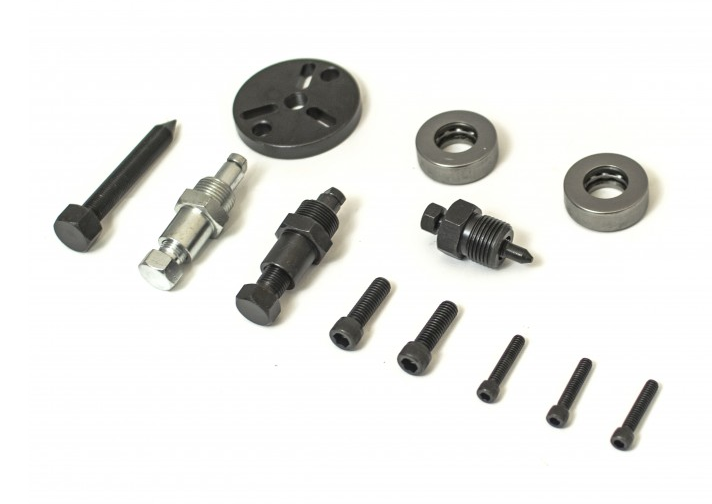 ŚCIĄGACZ SPRZĘGIEŁ KLIMATYZACJI SPĘŻARKI ZESTAW Waga produktu z opakowaniem jednostkowym 2 kg