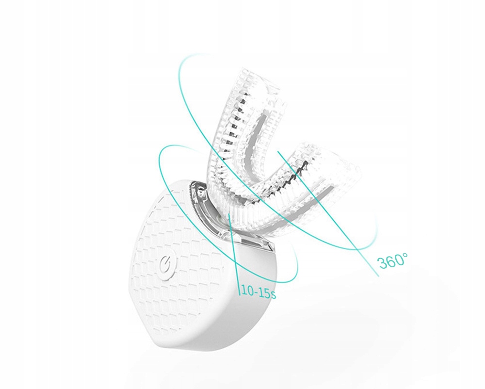 Szczoteczka Soniczna Do Zębów Abcros 360 Stopni Rodzaj obrotów pulsacyjne rotacyjne