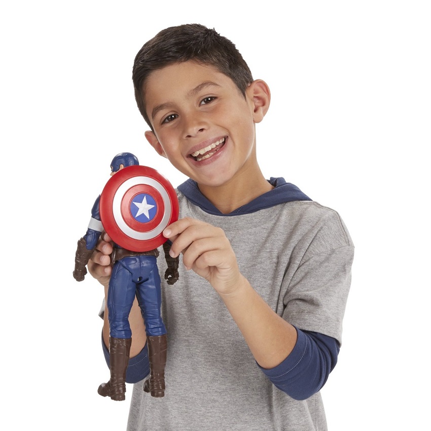 HASBRO KAPITAN AMERYKA RUCHOMA FIGURKA DŹWIĘK 30cm Typ figurka