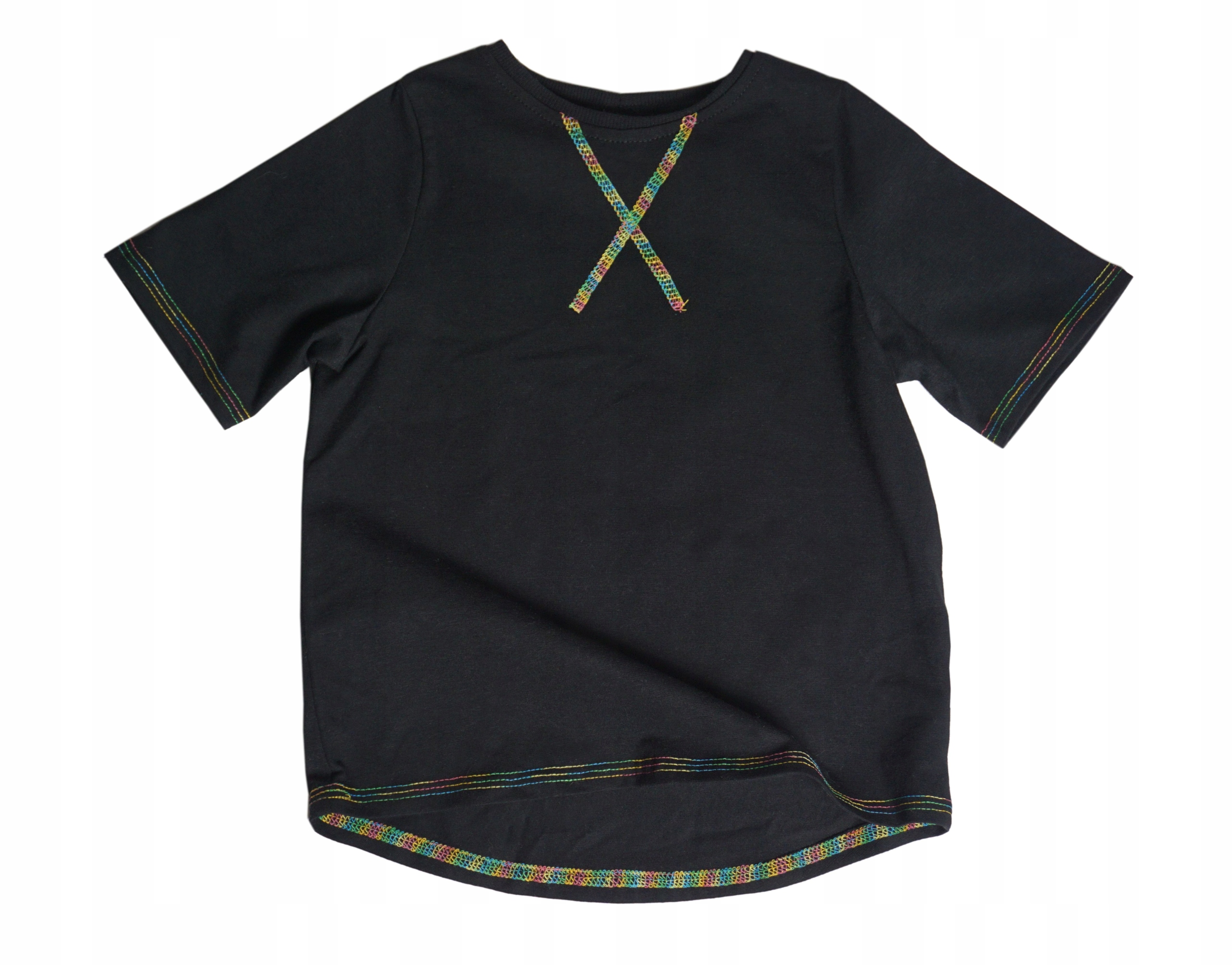 

F&r T-shirt Czarny Bawełna Produkt Polski 140