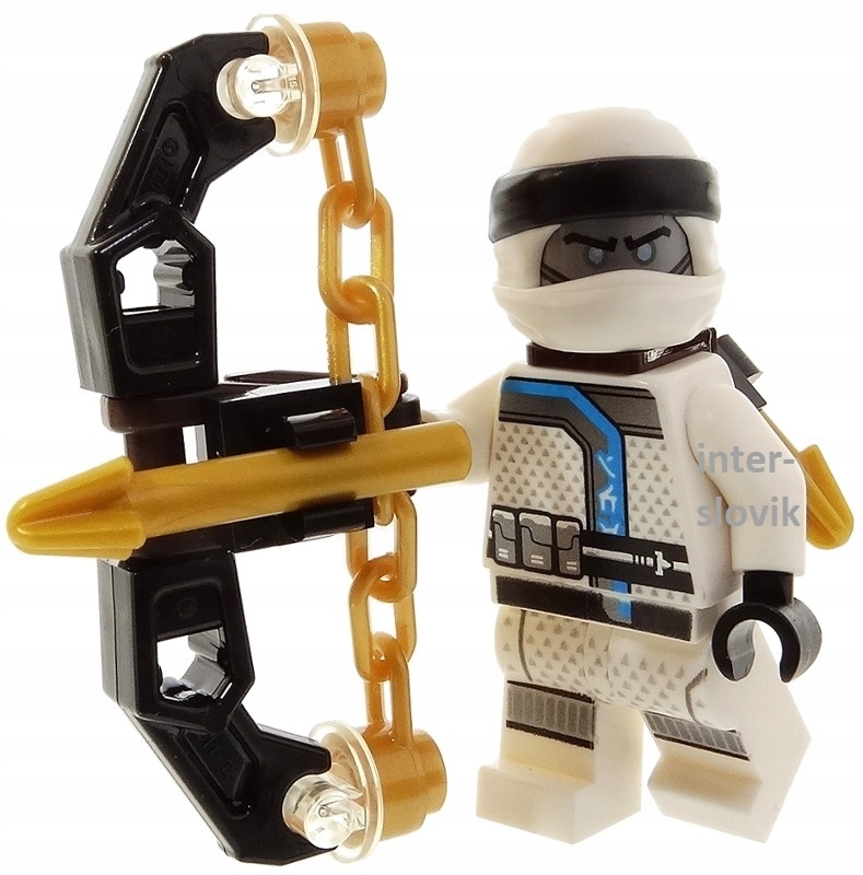 LEGO NINJAGO ФИГУРКА ЗЕЙН ZEIN ZEJN И ЛУК ОРИГИНАЛ