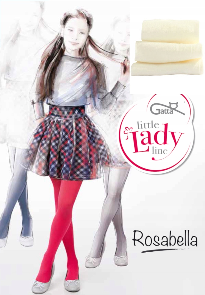 

Rajstopy Gatta Rosabella 140-146 ecru