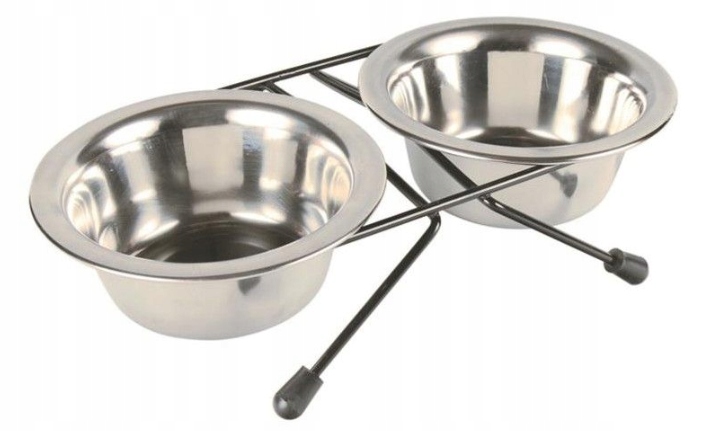 

Barry King Dwie miski na stojaku 2x 0,45l BK-18302