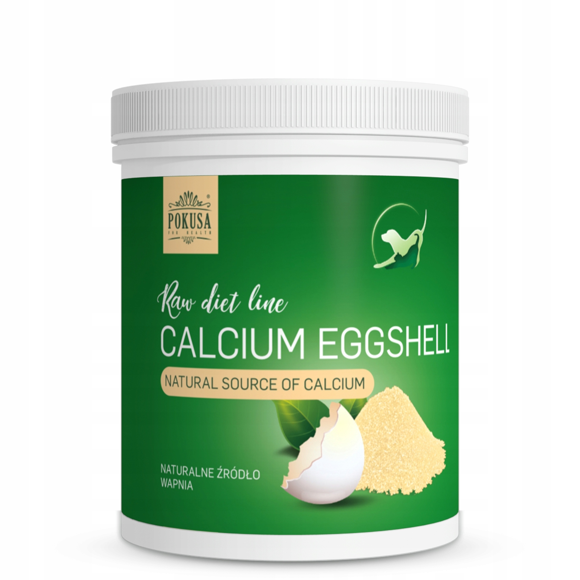 Pokusa RawDietLine Vaječné skořápky Calcium 1500 g