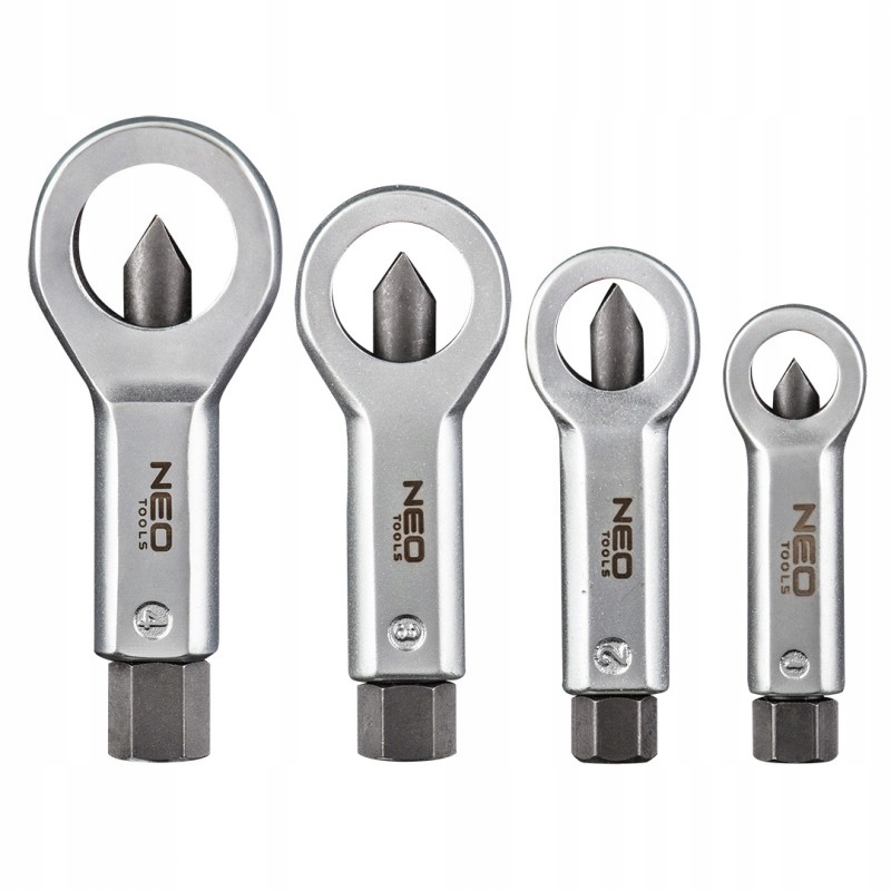 НАБОР РЕЗАКОВ ДЛЯ ГАЕК 4 ШТ. Нео