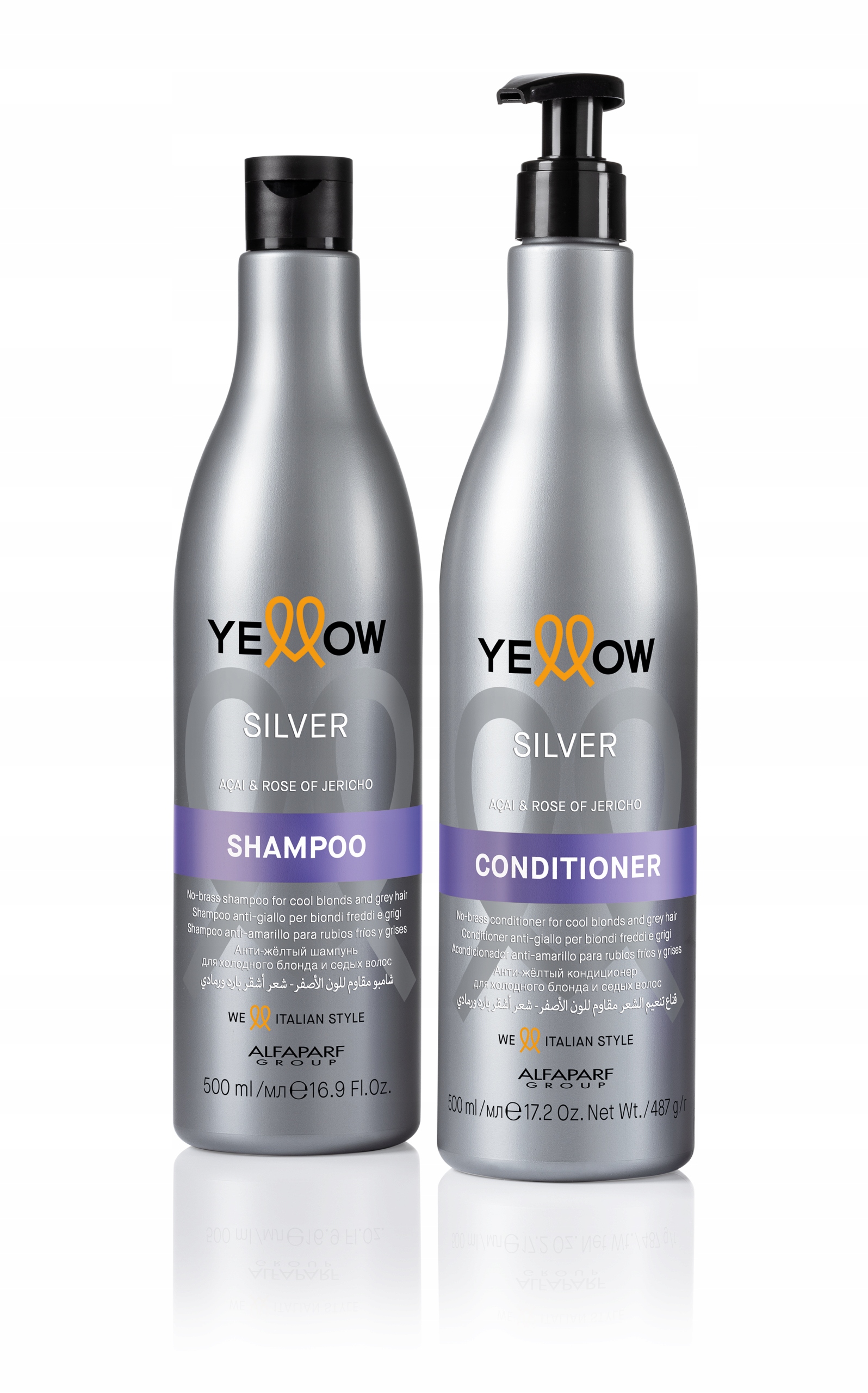 

Yellow Silver Szampon Odżywka do włosów blond