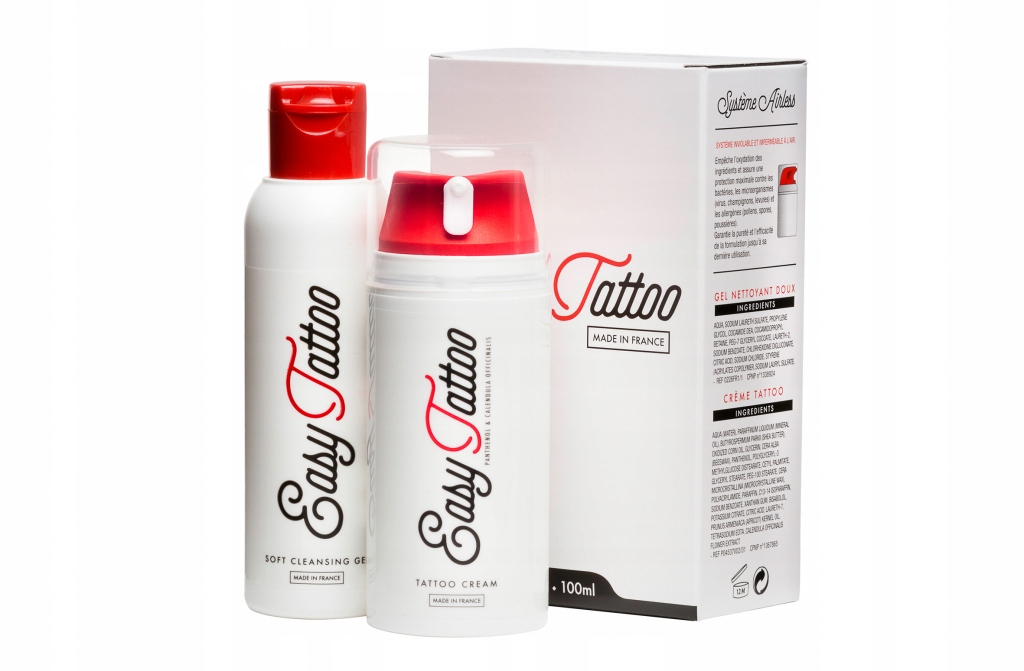 

Easy Tattoo Zestaw Krem 100ML Żel 125ML
