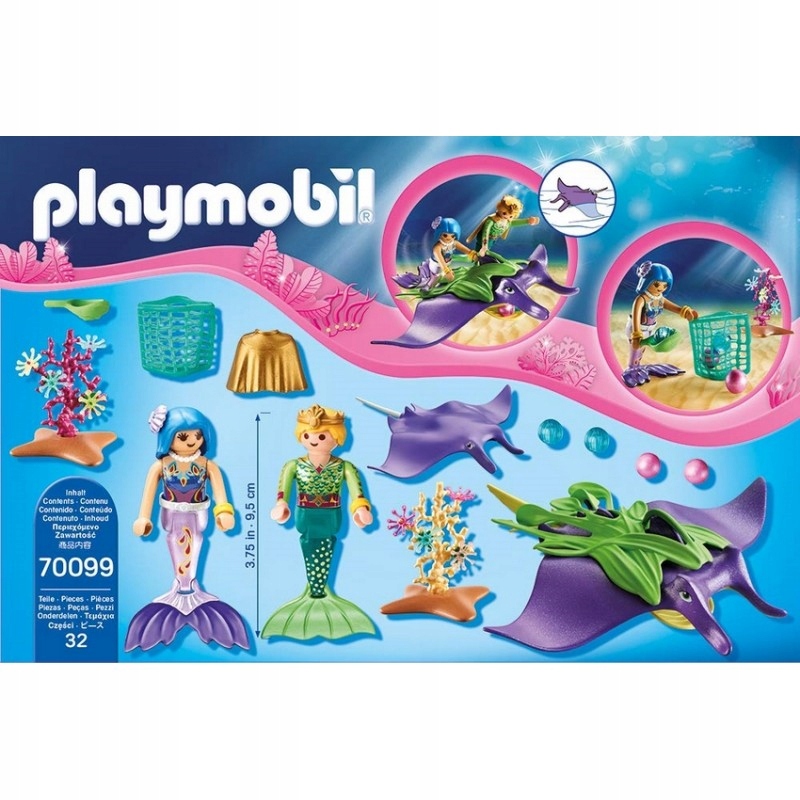 PLAYMOBIL 70099 Magic Poszukiwacze pereł z płaszczkami