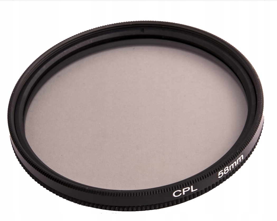 ZESTAW FILTRÓW 5w1 49mm CPL UV SZARY połówkowy Średnica 49mm