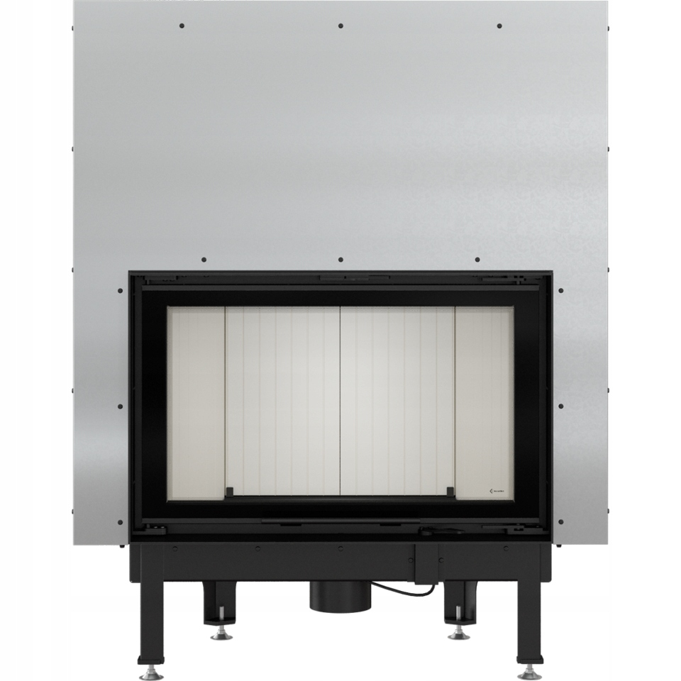 Kominek powietrzny stalowy Nadia 12 kW Gilotyna- system lift up