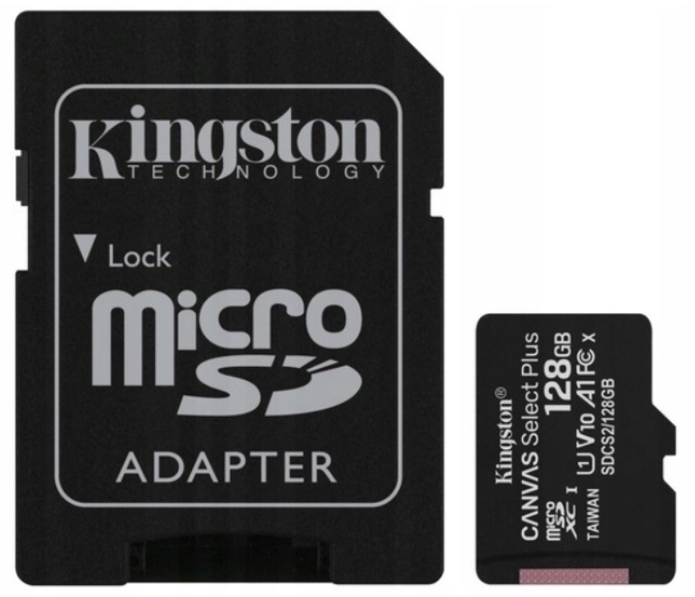 Kingston Paměťová karta 128 Gb micro Sd Zelená Hora