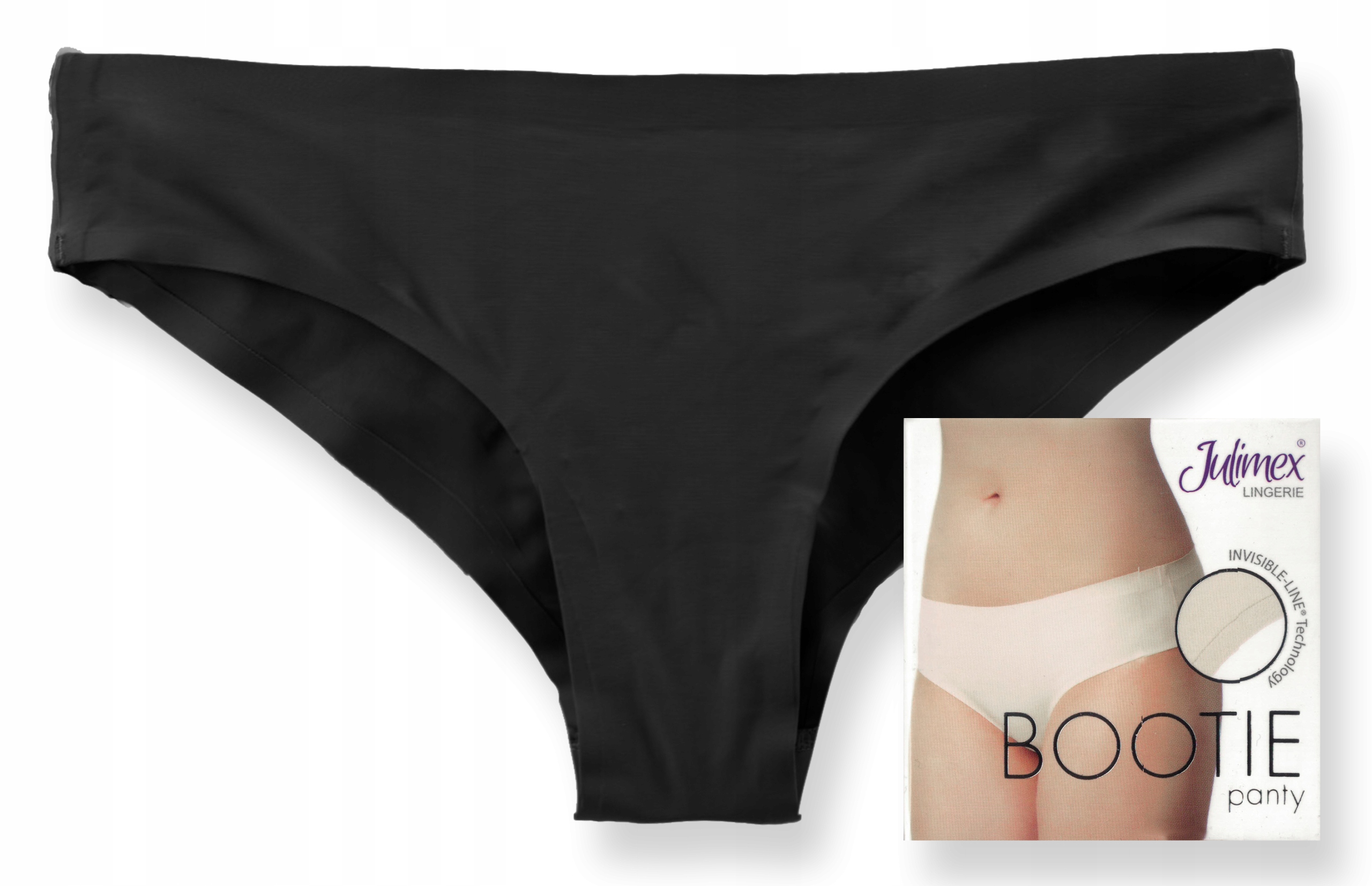 

Julimex Figi Bootie bezszwowe czarne rozmiar M