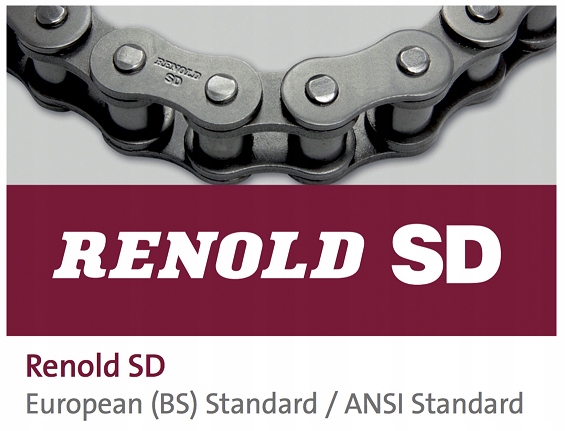 ŁAŃCUCH WZMOCNIONY 12BH-1 3/4" 5 mb RENOLD SD Marka inny