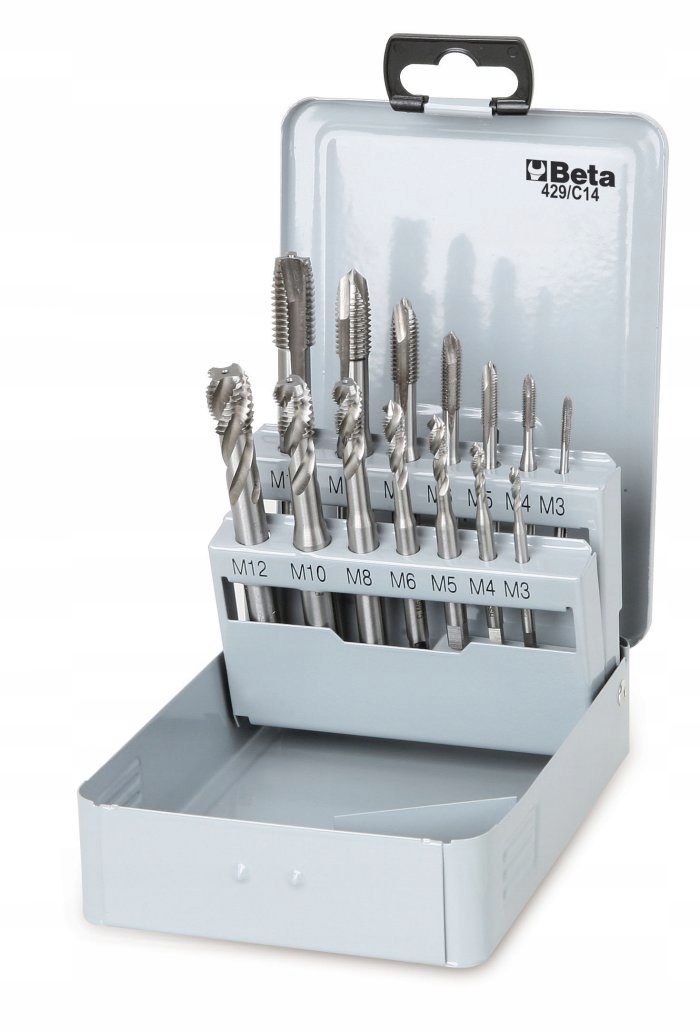 ZESTAW 14 GWINTOWNIKÓW MASZYNOWYCH BETA 429/C14