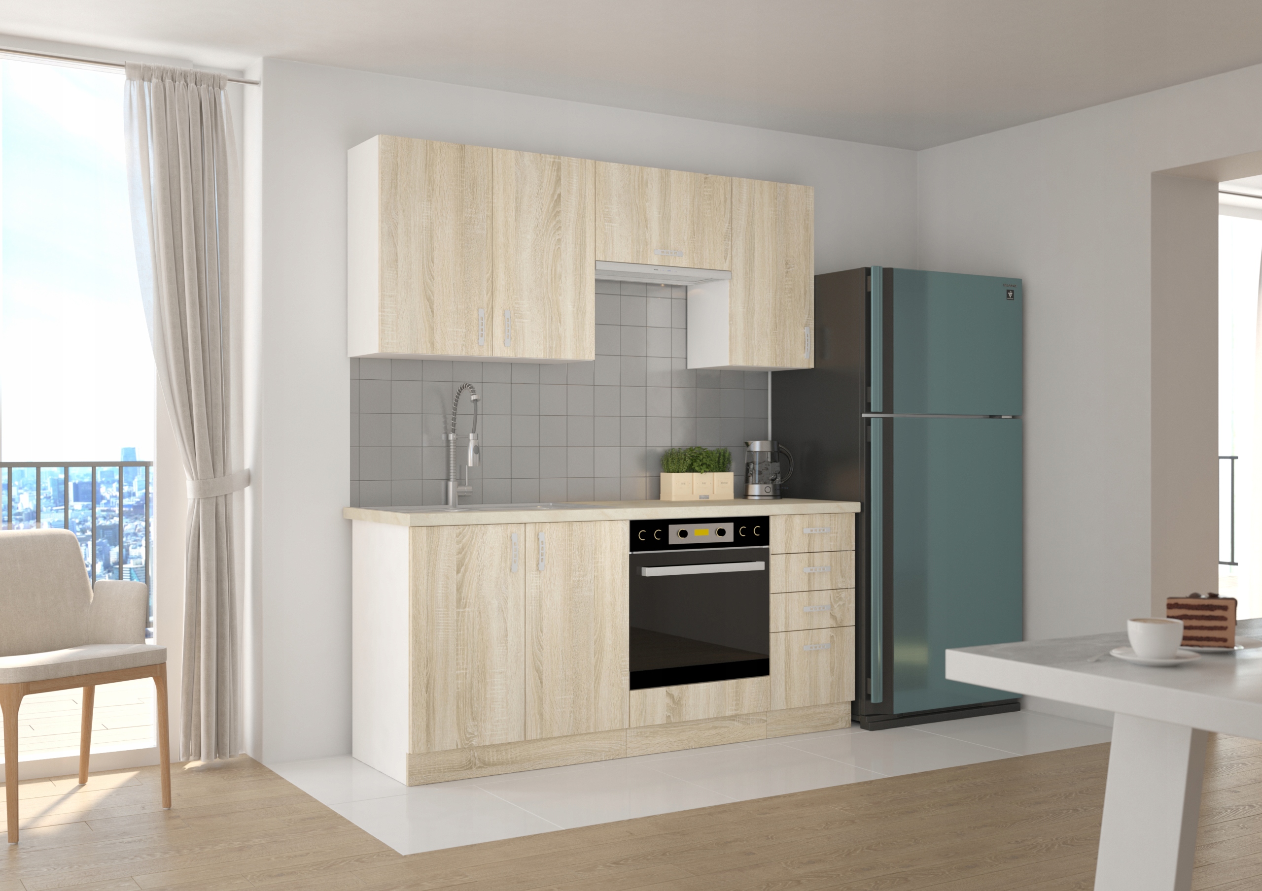 blat kuchenny roboczy 40 cm KOLORY 28mm NUBIAN Materiał płyta laminowana