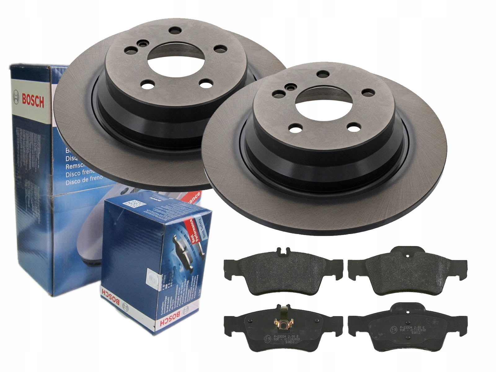 Диски колодки BOSCH задній MERCEDES E W211 W212
