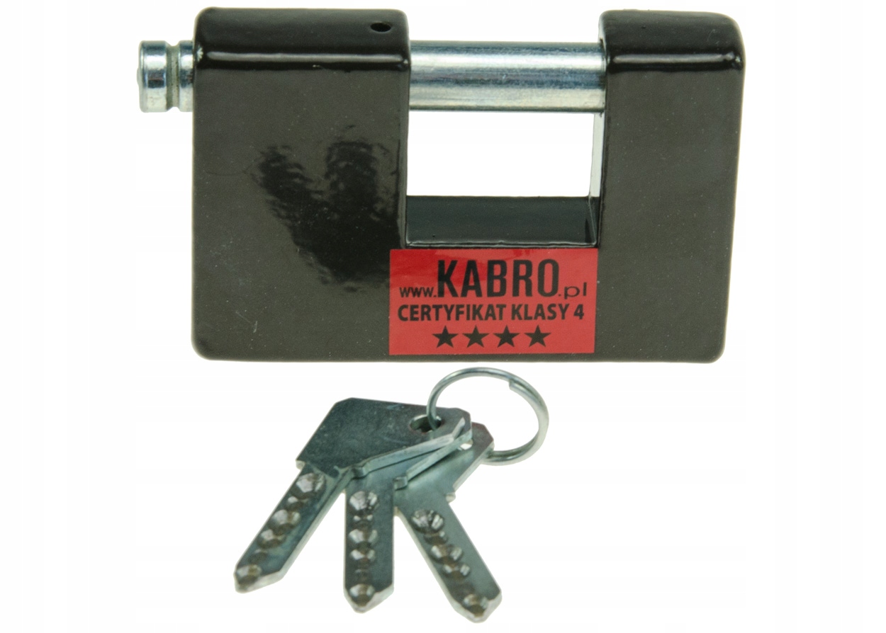 KABRO KŁÓDKA TRZPIENIOWA STALOWA 32mm ATEST KLASA4