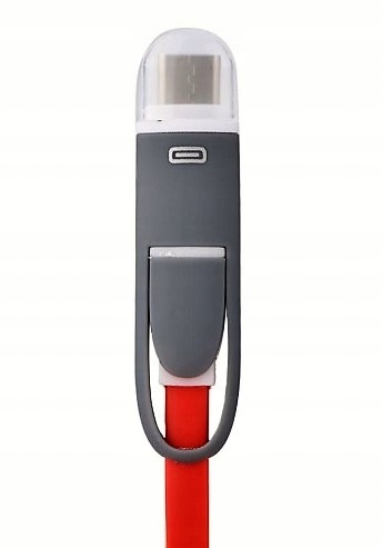Znakomity KABEL 2w1 USB do USB-C Typ C + MICROUSB Marka Vention