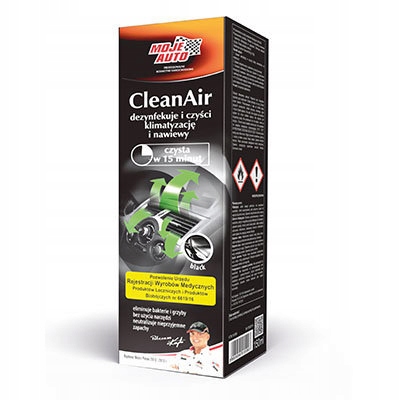 

Moje Auto Cleanair Black Odgrzybiacz Klima Granat
