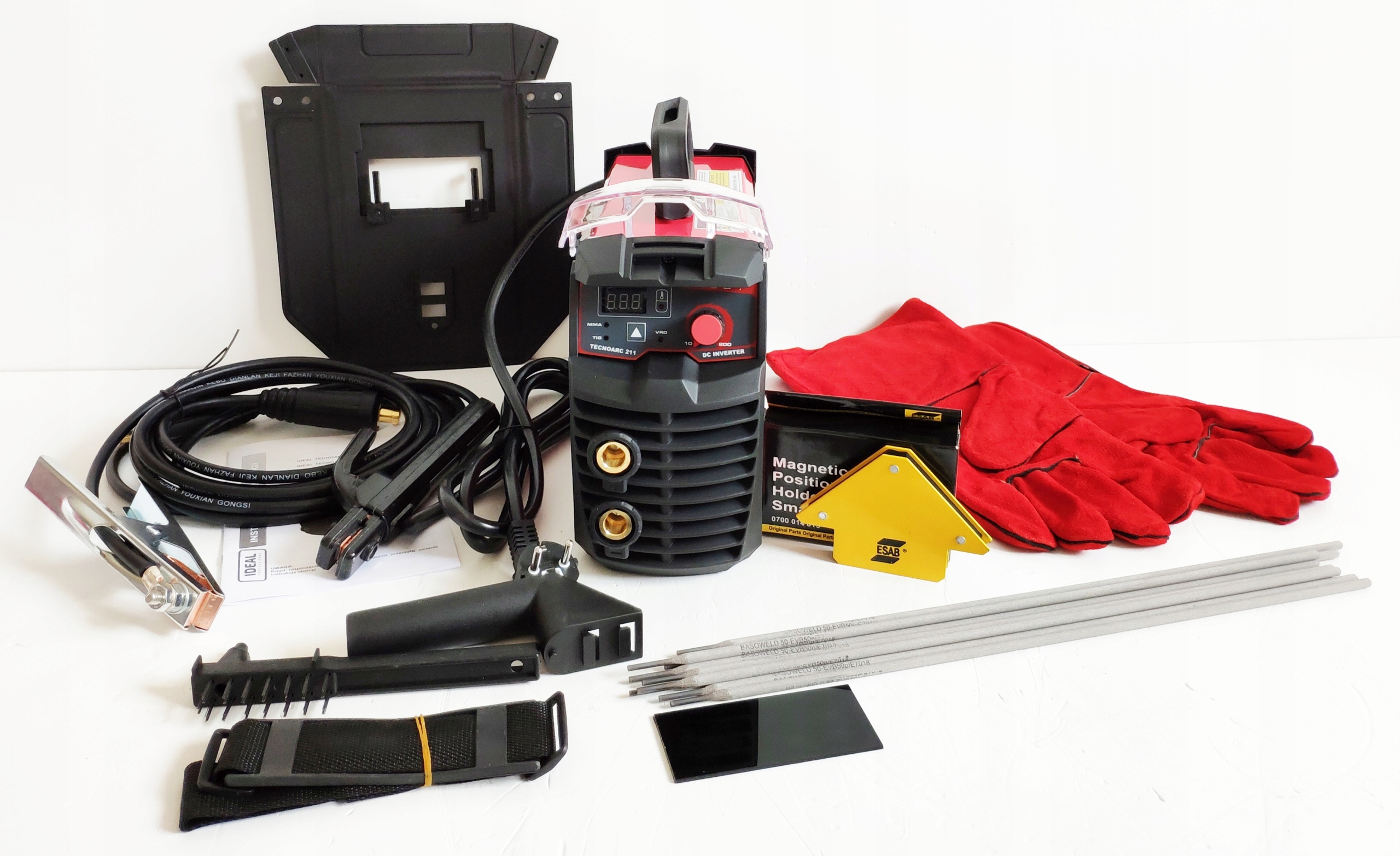 SPAWARKA IDEAL TECNO ARC 211 IGBT MMA/TIG VRD ZEST Marka Ideal