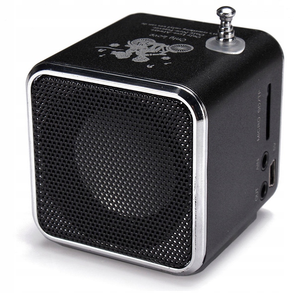 Przenośne radio FM akumulatorowe kuchenne LED z głośnikiem + bluetooth Model TD-V26