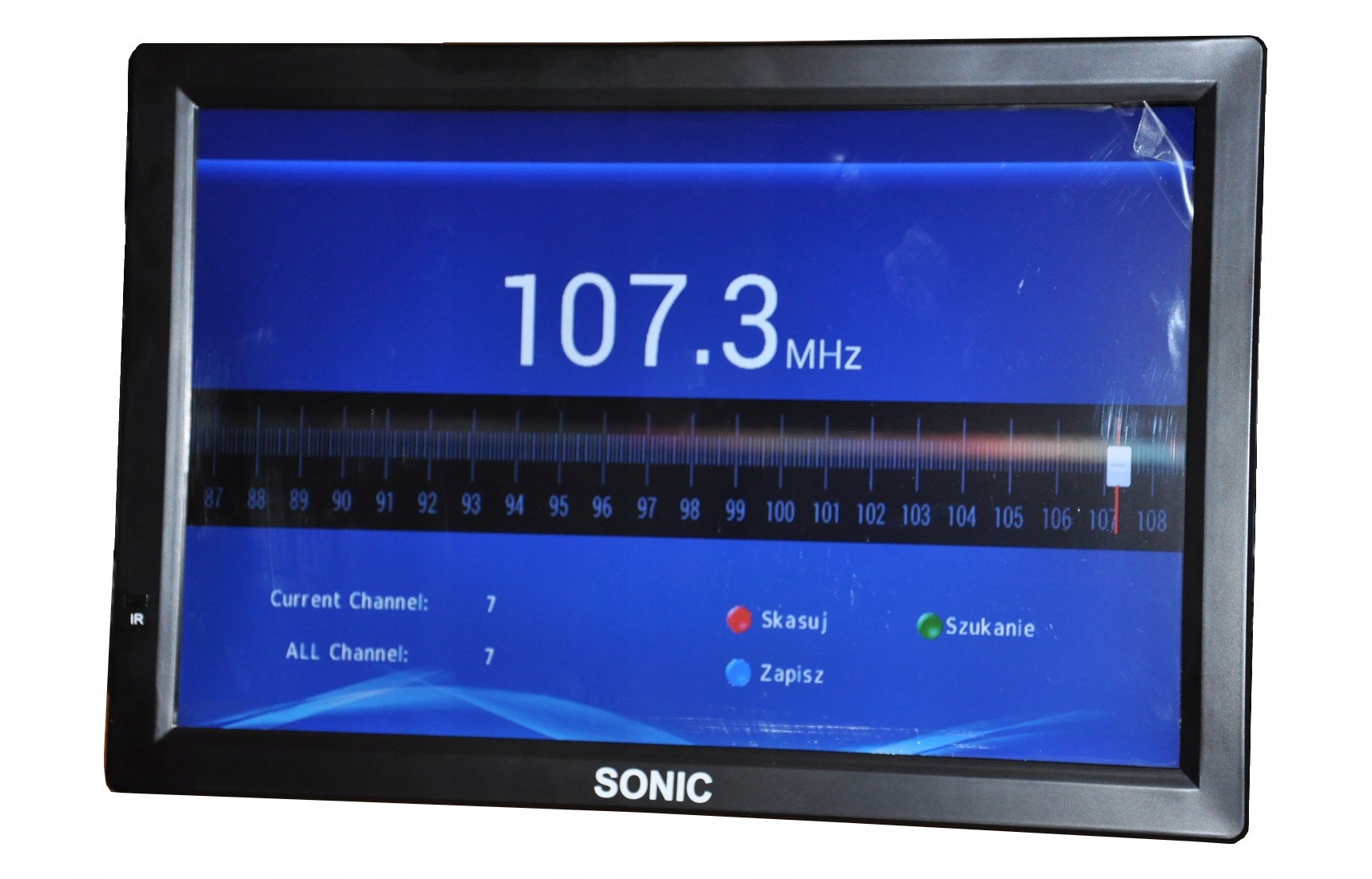 TELEWIZOR PRZENOŚNY 24V TIR 14' DVB-T USB SD PLAY Liczba złączy USB 1