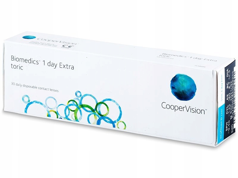 

Soczewki Biomedics 1 day Extra toric 30 szt