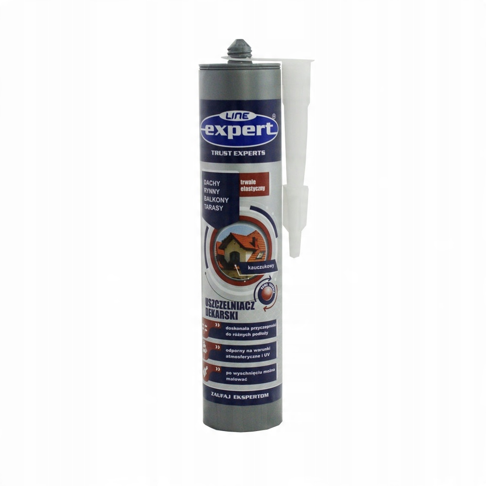 

Kauczukowy uszczelniacz dekarski brązowy 280ml