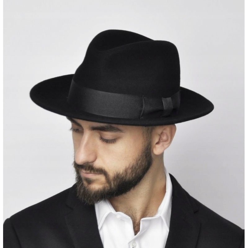 Kapelusz męski fedora BENEDICT crushable roz. 61