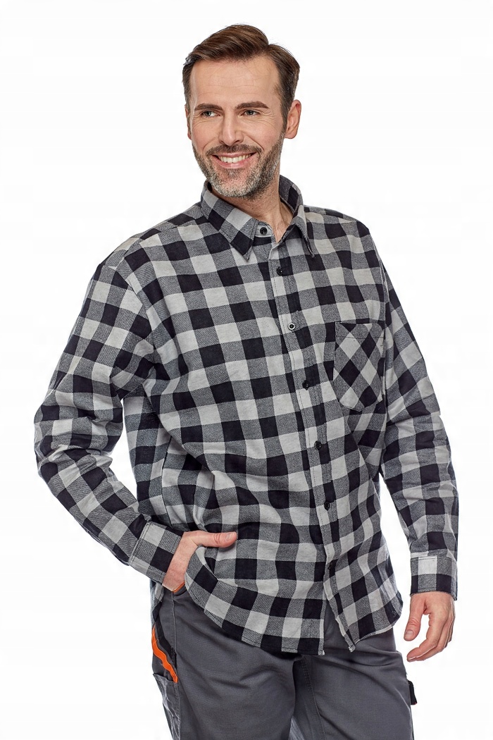 

Koszula robocza flanelowa Modar Siwa 44