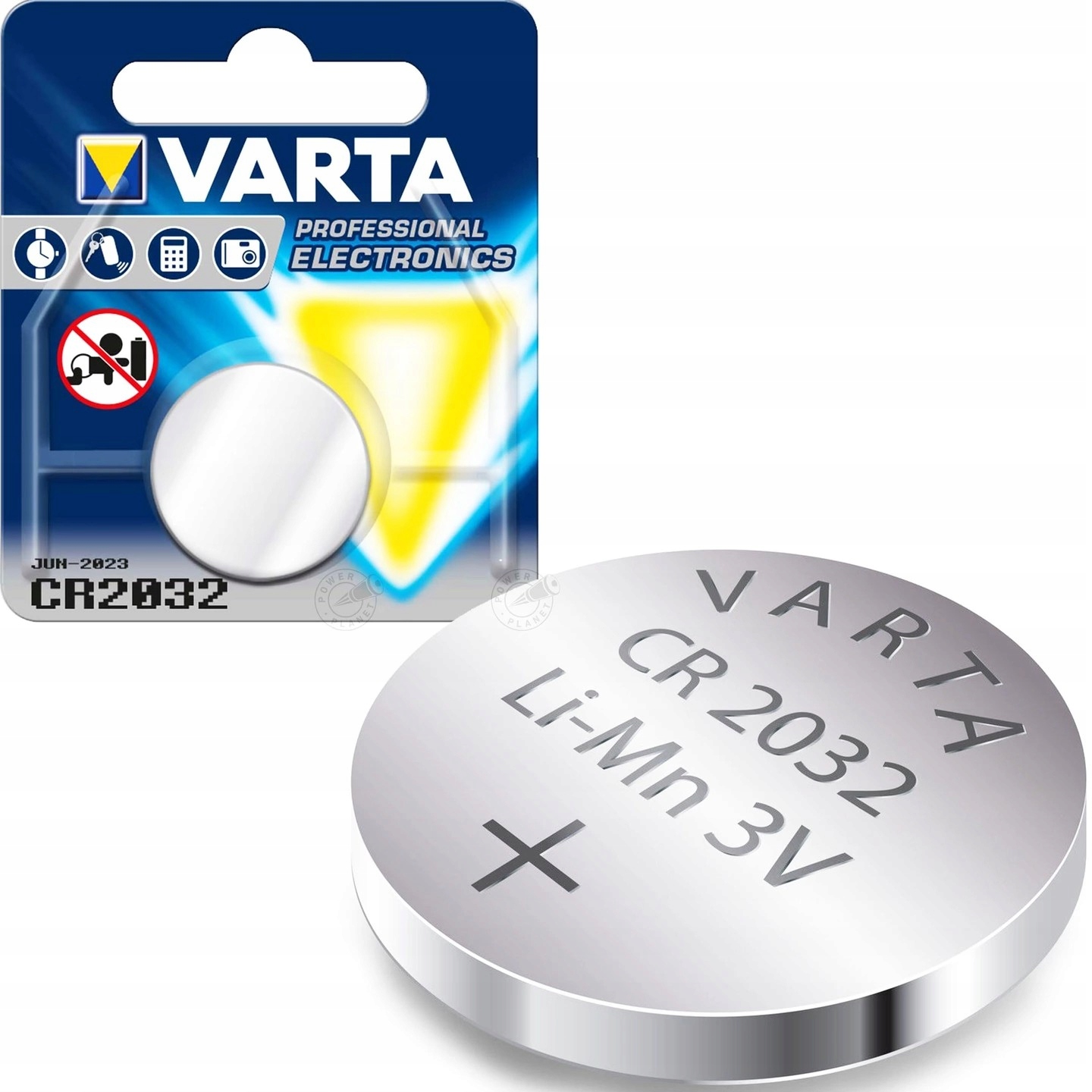 

Varta CR2032 Bateria Litowa Do Glukometru 2032 3V