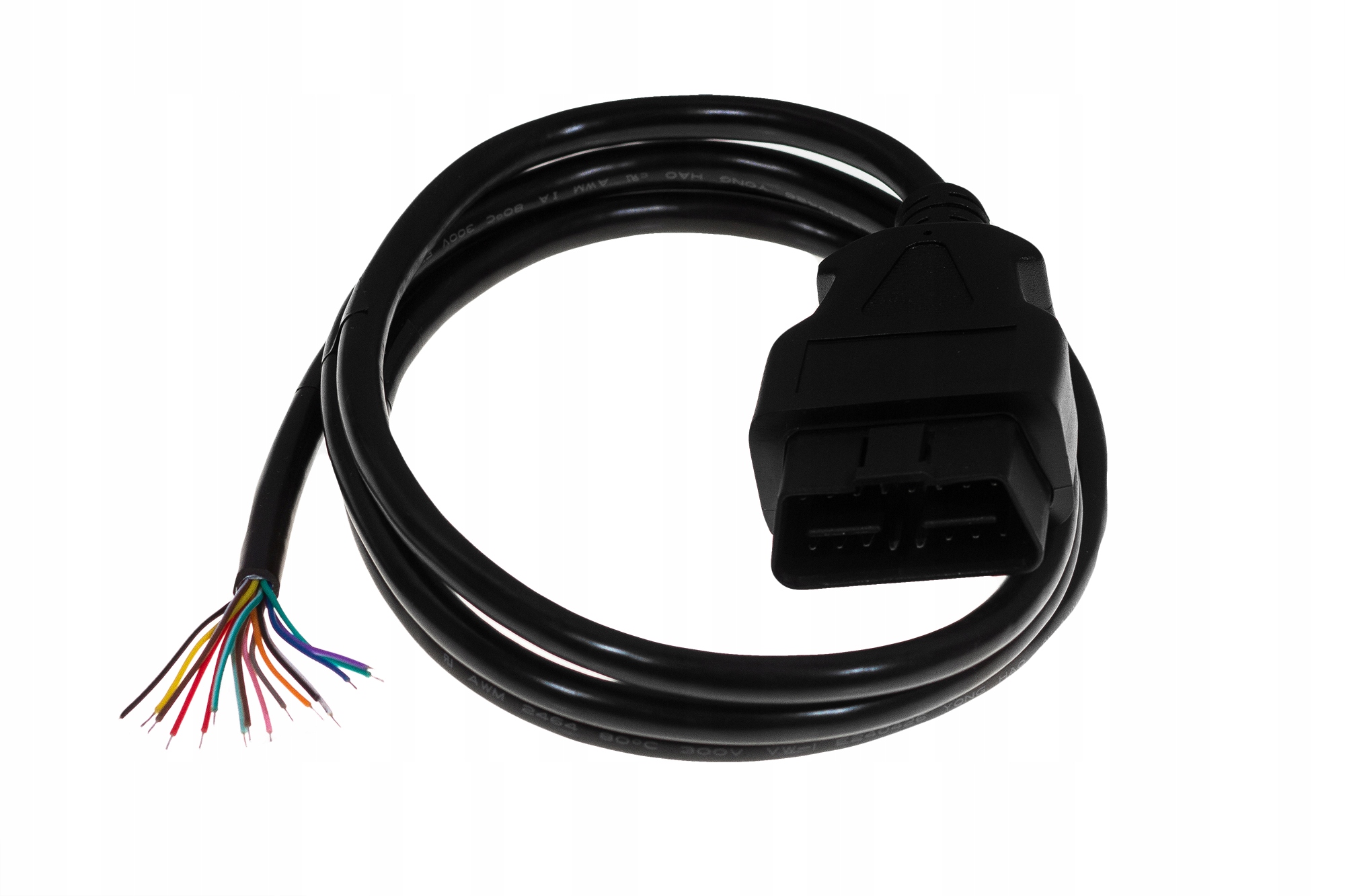 

Wtyczka Męska OBD2 z Kablem 1m Kabel Przedłużka