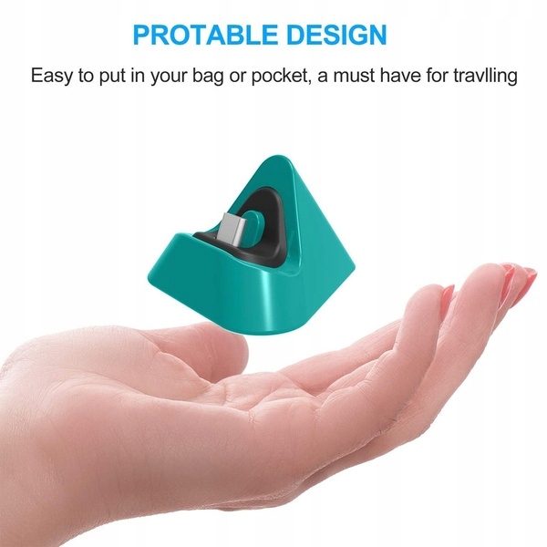 Mini podstawka dock ładowania Switch (Turkusowa) Typ ładowarka
