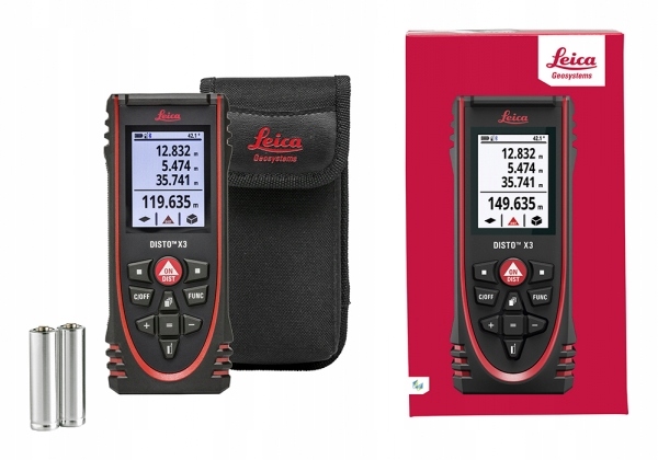 Dalmierz laserowy Leica Disto X3 miara laserowa