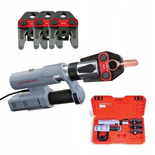 Zaciskarka elektryczna do rur Rothenberger Romax Ac Eco cęgi U16-U20-U25