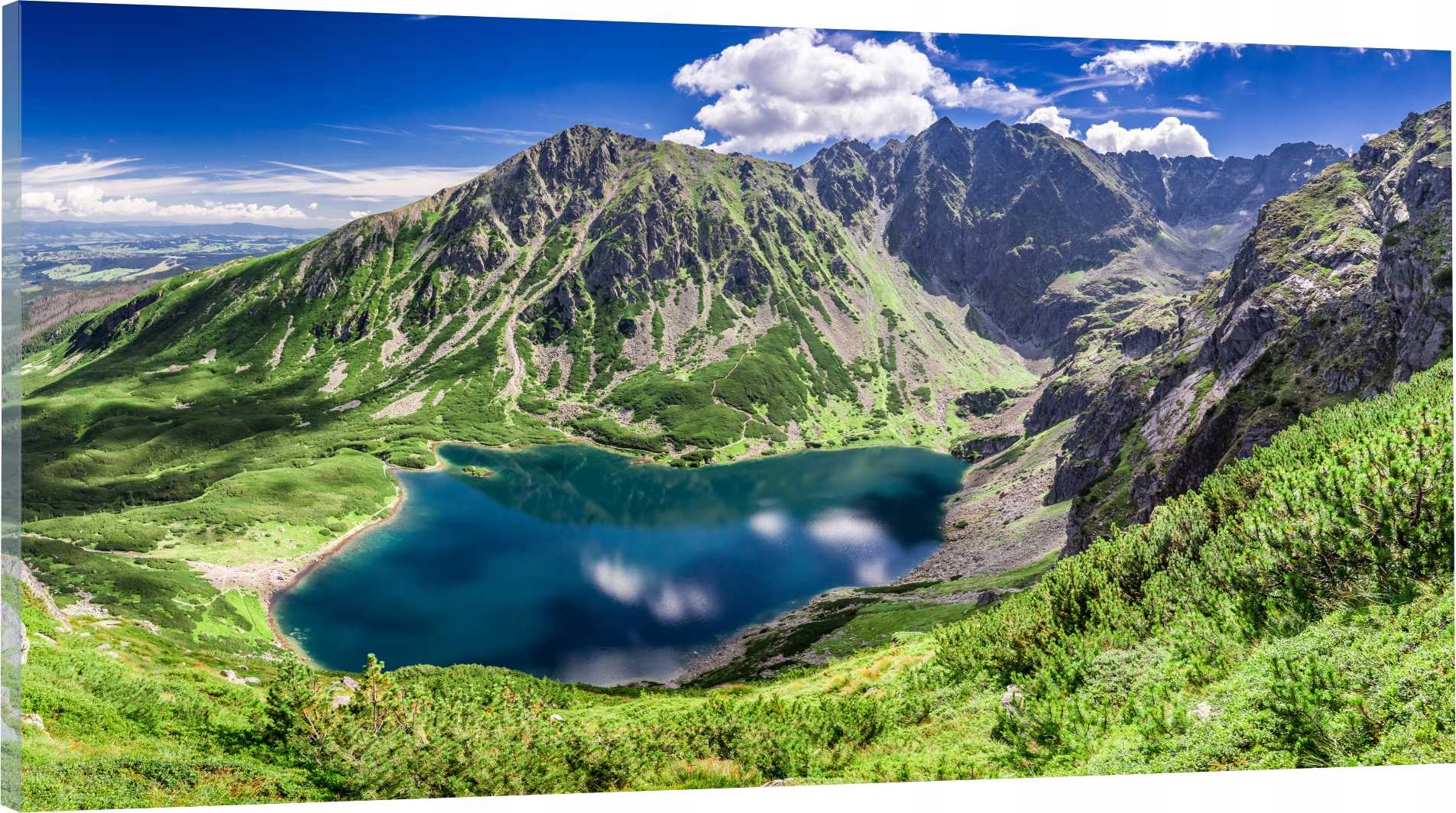 

Obraz panorama do salonu tatry czarny staw 100x40
