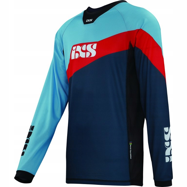 Koszulka Rowerowa Oddychająca Szybkoschnąca iXS Race 7.1 World Cup r. S