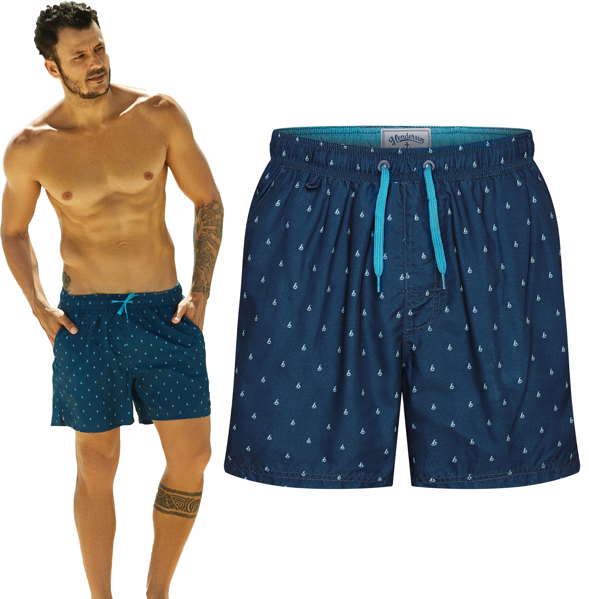 

Szorty Kąpielowe kąpielówki Henderson 37834 XXL