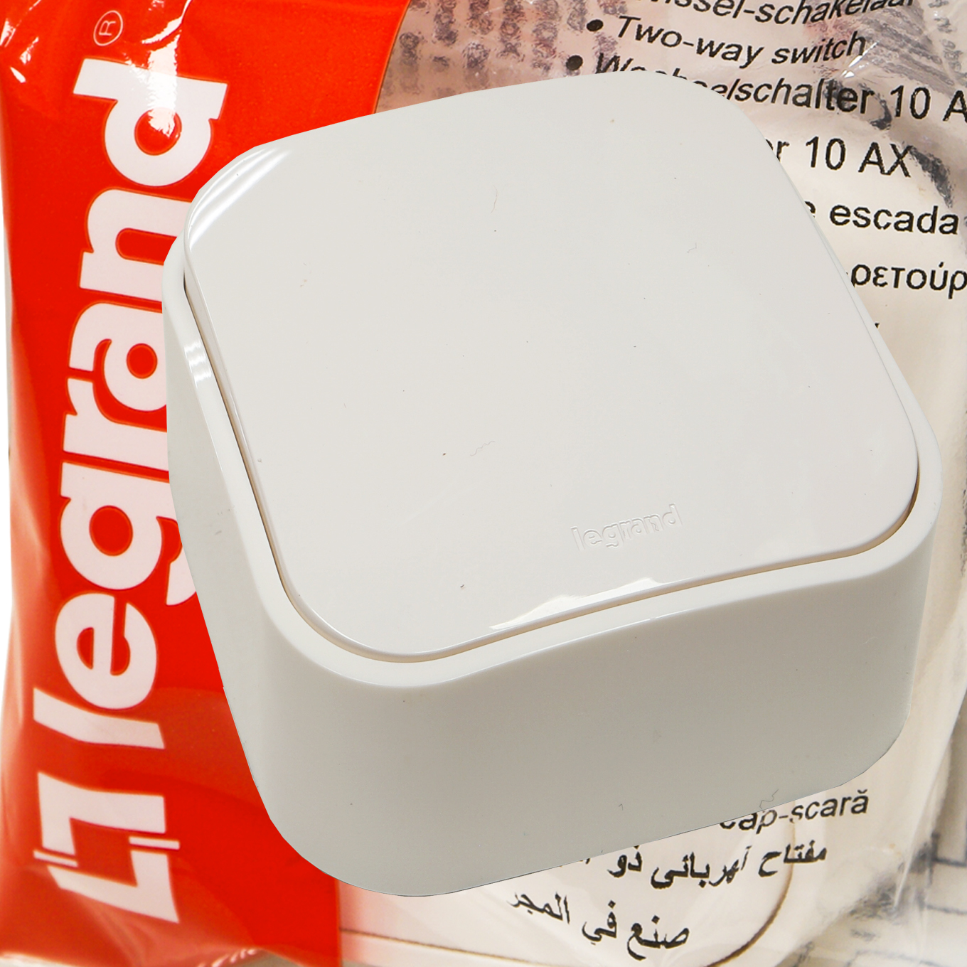 

Forix Łącznik jednobiegunowy biały 782400 natynkow