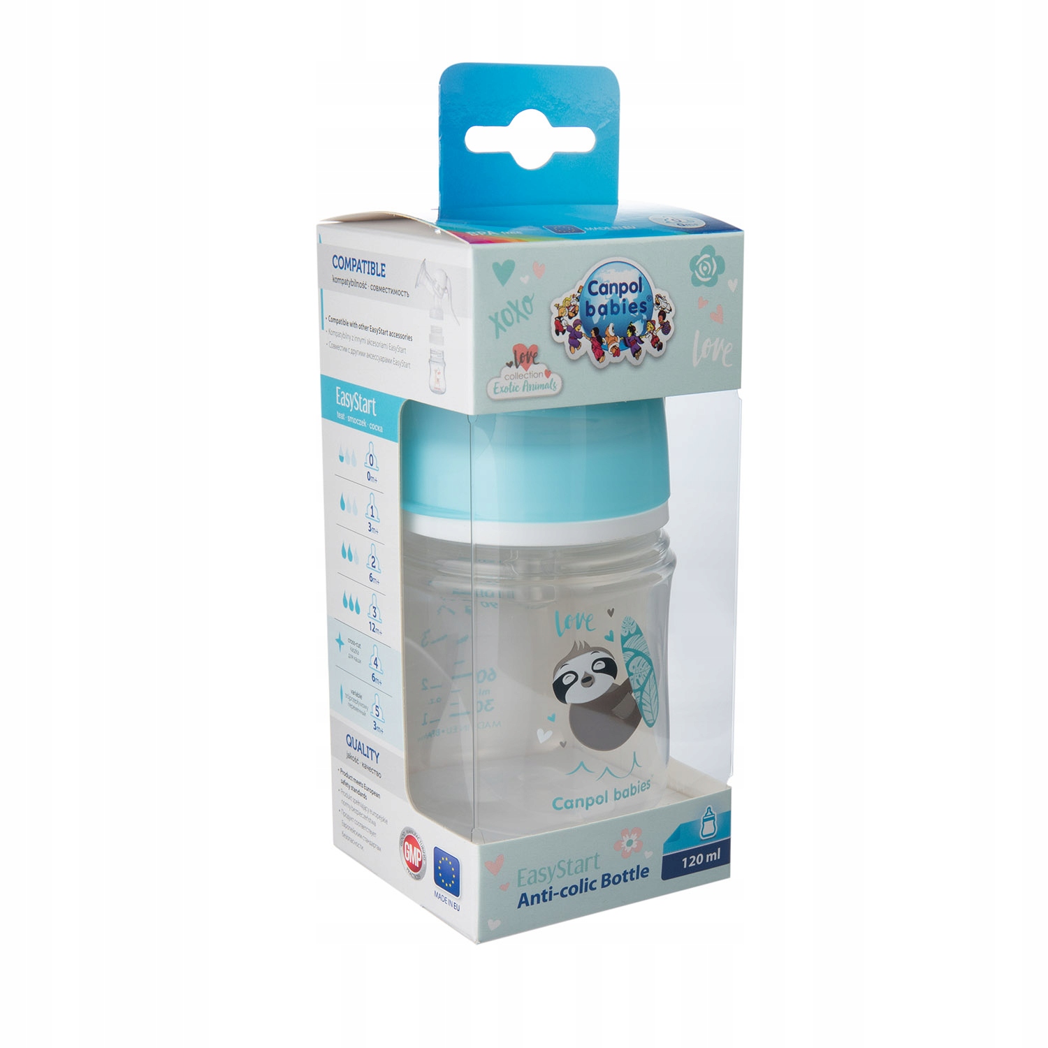 

Butelka Antykolkowa 120ml Canpol Babies 35/220_blu