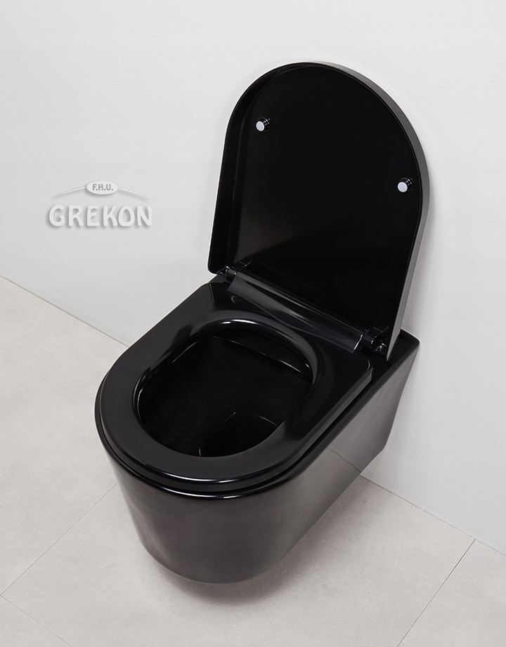 Miska WC Elegance czarna Marka Grekon