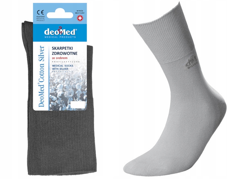 

Deomed Cotton Silver Bezuciskowe Zdrowotne pp47-50
