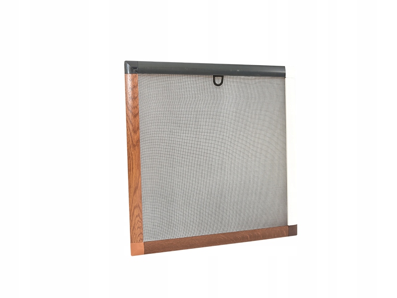 MOSKITIERA OKIENNA aluminiowa ORZECH DĄB BAGIENNY