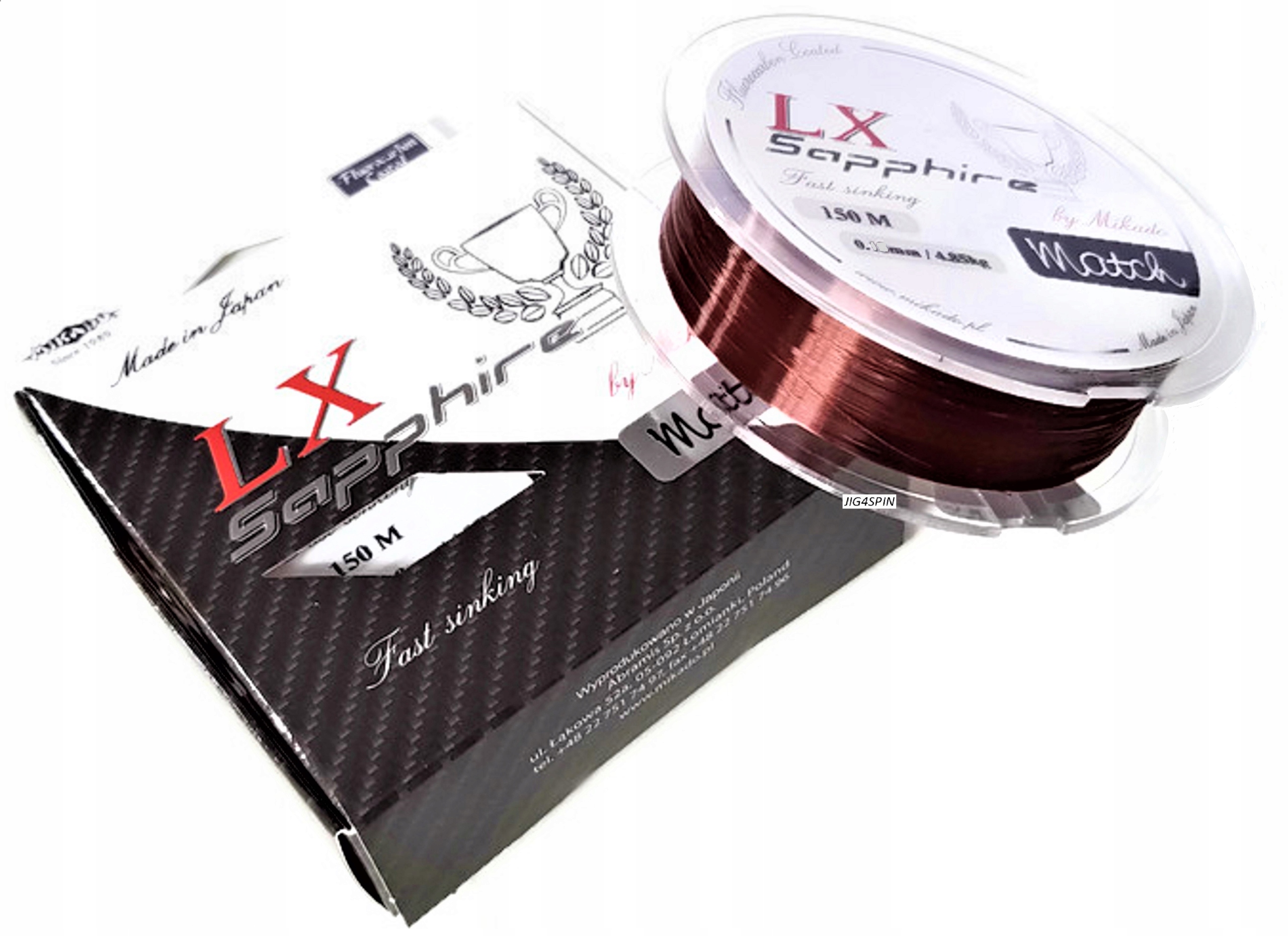 Żyłka Mikado LX Sapphire Match 0,16 mm x 150 m