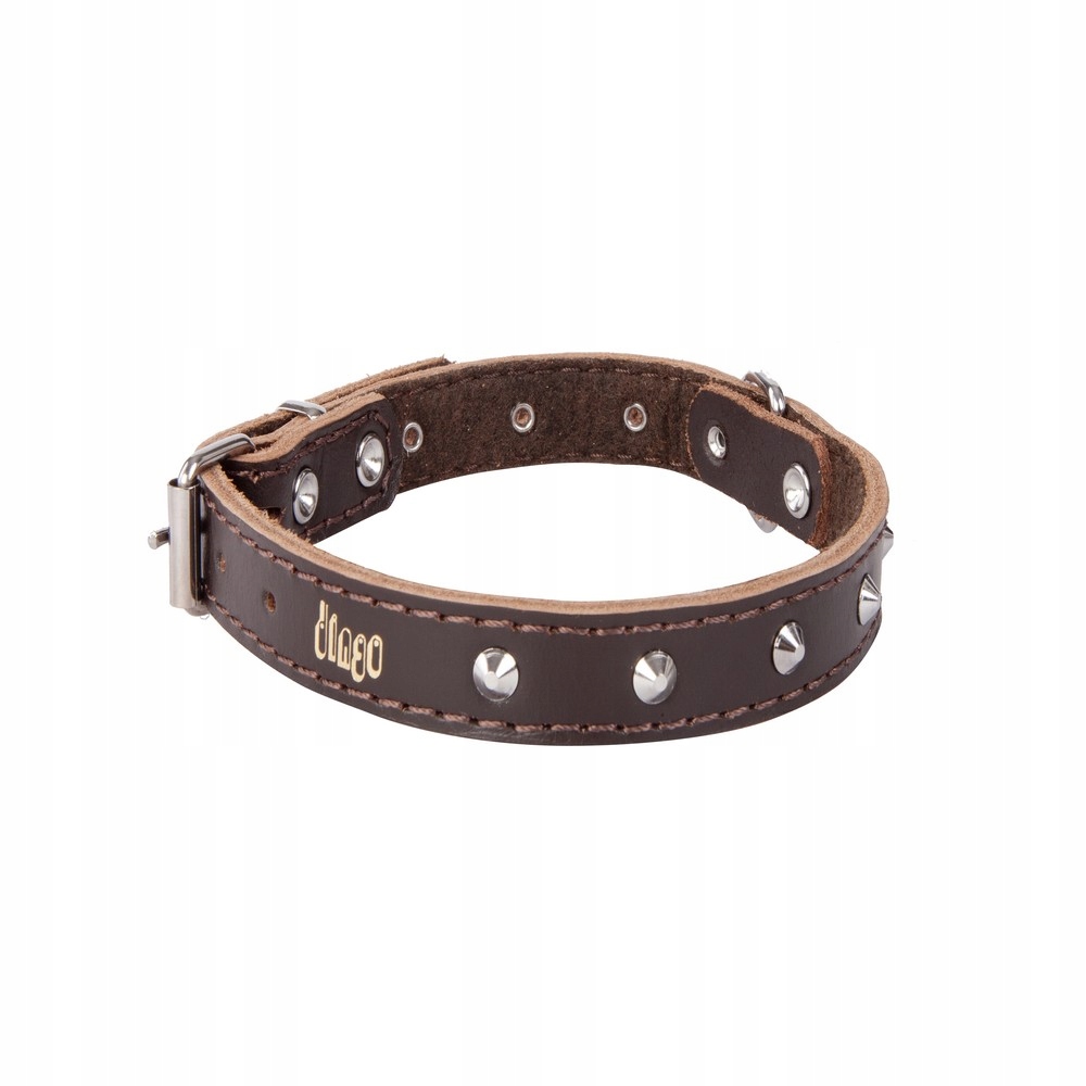 

Dingo Obroża Dla Psa Skóra Ozd. 2,0x50 CM Brązowy